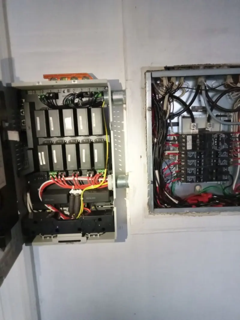 Electrical panel upgrade completed for Indoor Lighting Installation in Plumsted
